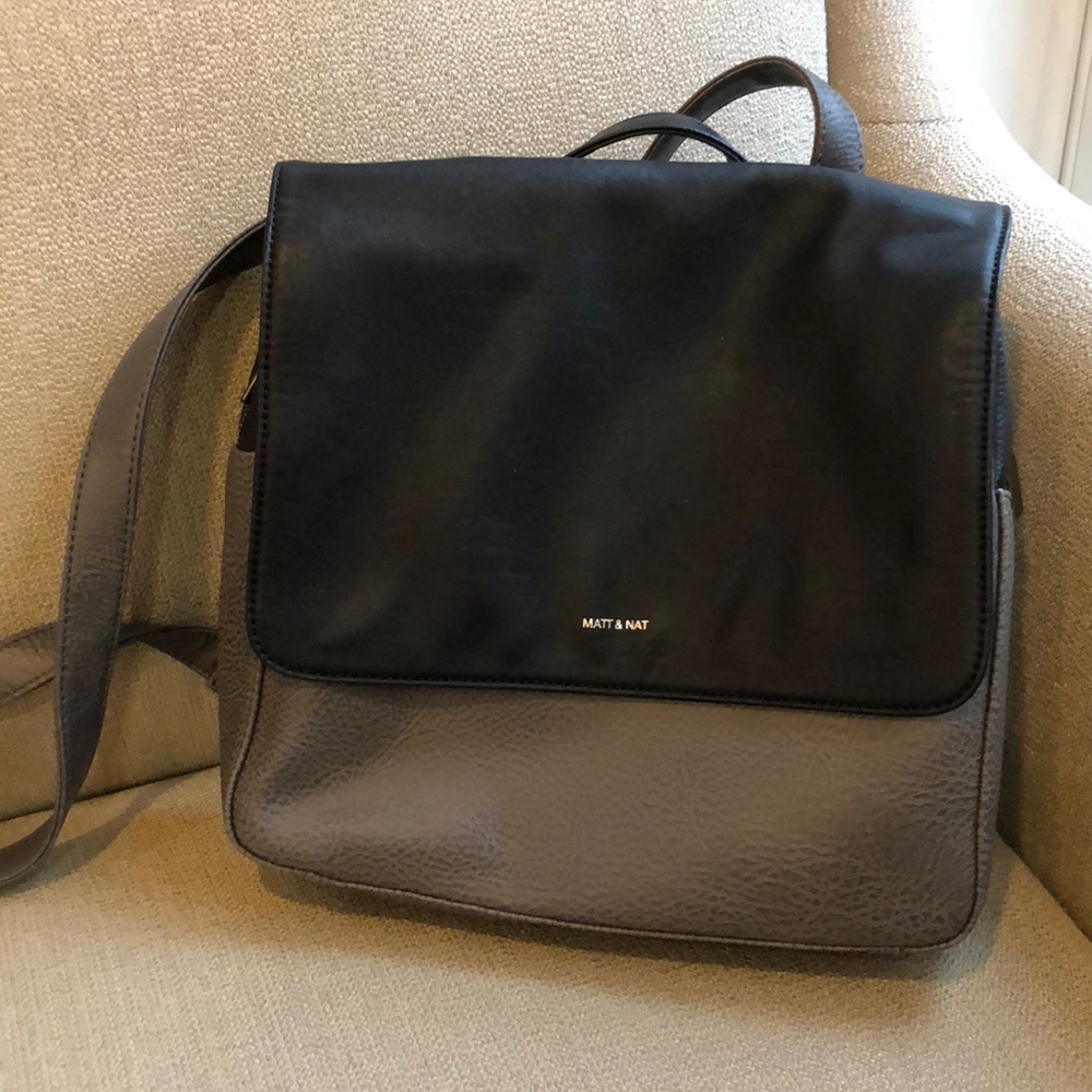 Matt & Nat Pacific Shadow backpack purse. Vegan!